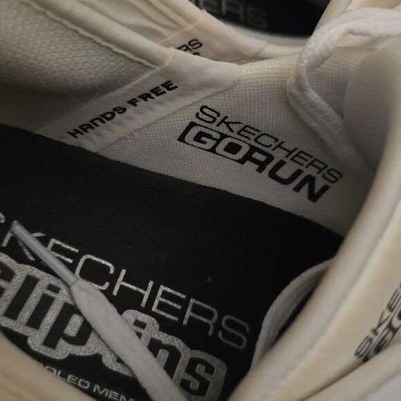 Skechers GOrun Men's White Shoes - Picture 7 of 12